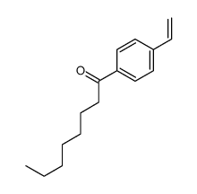 4-Octanoylstyrene Structure