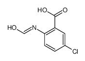 5-chloro-2-formamidobenzoic acid结构式