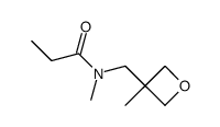 Propanamide,N-methyl-N-[(3-methyl-3-oxetanyl)methyl]- picture