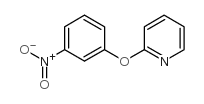 2-(3-NITROPHENOXY)PYRIDINE 97+ structure