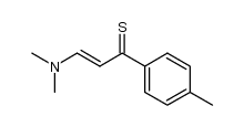 β-N,N-dimethylaminovinyl tolyl thioketone Structure