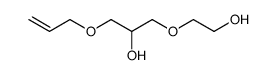 1-(2-Hydroxyethoxy)-3-(2-propenyloxy)-2-propanol Structure