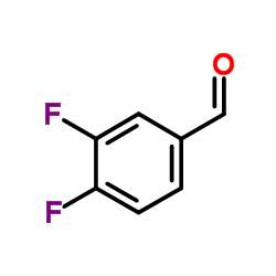 3,4-Difluorobenzaldehyde Structure