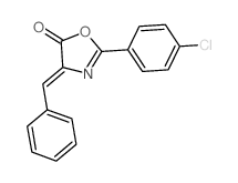 5(4H)-Oxazolone,2-(4-chlorophenyl)-4-(phenylmethylene)- picture