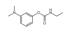 ethyl-carbamic acid-(3-dimethylamino-phenyl ester)结构式