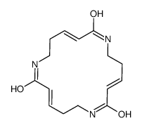 1,7,13-triazacyclooctadeca-3,9,15-triene-2,8,14-trione结构式