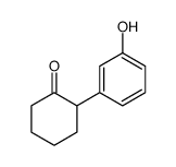 2-(3-hydroxyphenyl)cyclohexan-1-one Structure