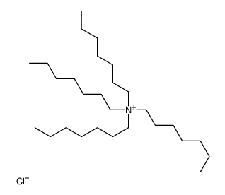 N,N,N-Triheptyl-1-heptanaminium chloride结构式