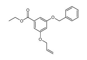 ethyl-3-benzyloxy-5-allyloxy-benzoate结构式