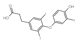 3,3',5-Triiodo Thyropropionic Acid Structure