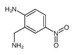 2-(aminomethyl)-4-nitroaniline Structure