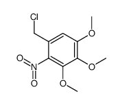 2-Nitro-3,4,5-trimethoxy-benzylchlorid Structure