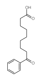 Benzenenonanoic acid, q-oxo- Structure