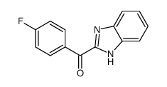 1H-benzimidazol-2-yl-(4-fluorophenyl)methanone Structure