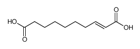 2-Decenedioic acid Structure