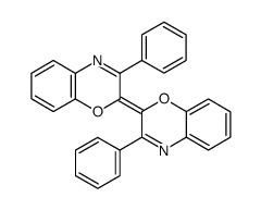 (E)-3,3'-diphenyl-[2,2']bi[benzo[1,4]oxazinylidene]结构式