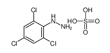 (2,4,6-trichlorophenyl)hydrazine sulphate结构式