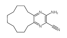 15-amino-13,16-diazabicyclo[10.4.0]hexadeca-13,15,17-triene-14-carbonitrile Structure