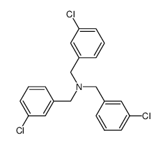 Tris-(3-chlorbenzyl)-amin结构式