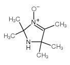 2,2,4,5,5-五甲基-3-咪唑啉-3-氧化物结构式