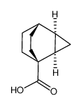 (1R,S)-Tricyclo[3.2.2.02,4]nonan-1-carbonsaeure结构式