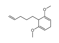 2,4-dimethoxy-3-pent-4-enylcyclohexa-1,4-diene Structure