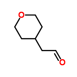 四氢吡喃-4-乙醛结构式