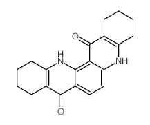 Dibenzo[b,j][1,7]phenanthroline-8,14(2H,5H)-dione,1,3,4,9,10,11,12,13-octahydro- Structure