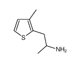 1-Methyl-2-(3-methyl-thiophen-2-yl)-ethylamine Structure