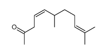 (4E)-6,10-dimethylundeca-4,9-dien-2-one Structure