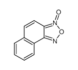 naphth[1,2-c][1,2,5]oxadiazole 1-oxide结构式