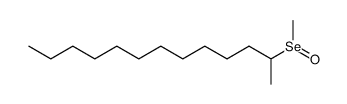 2-methaneseleninyl-tridecane Structure