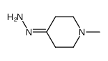 4-Piperidinone,1-methyl-,hydrazone(9CI)结构式