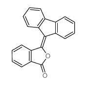 1(3H)-Isobenzofuranone,3-(9H-fluoren-9-ylidene)- Structure