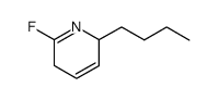 2-butyl-6-fluoro-2,5-dihydropyridine Structure