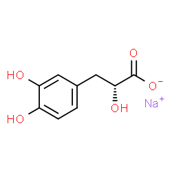 Danshensu Sodium Salt structure