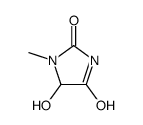 5-羟基-1-甲基咪唑烷-2,4-二酮结构式