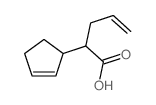 2-Cyclopentene-1-aceticacid, a-2-propen-1-yl- picture