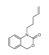 1-(pent-4-en-1-yl)-1,4-dihydro-2H-benzo[d][1,3]oxazin-2-one Structure