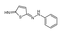 N-[(5-iminothiophen-2-ylidene)amino]aniline Structure