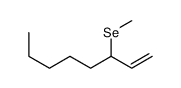 3-methylselanyloct-1-ene Structure