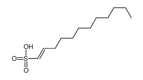 dodec-1-ene-1-sulfonic acid Structure