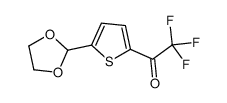 2-TRIFLUOROACETYL-5-(1,3-DIOXOLAN-2-YL)THIOPHENE图片