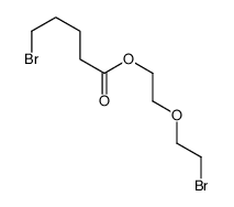 2-(2-bromoethoxy)ethyl 5-bromopentanoate Structure