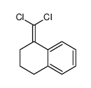 Naphthalene, 1-(dichloromethylene)-1,2,3,4-tetrahydro Structure