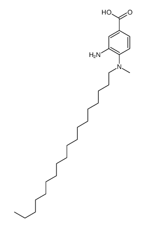 4-(N-methyl-N-octadecylamino)-3-aminobenzoic acid picture