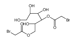 D-glucitol 1,3-bis(bromoacetate)结构式