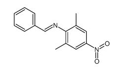 N-(2,6-dimethyl-4-nitrophenyl)-1-phenylmethanimine结构式