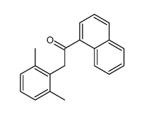 2-(2,6-dimethylphenyl)-1-naphthalen-1-ylethanone结构式