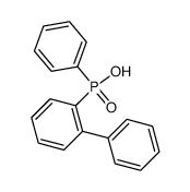 biphenyl-2-yl-phenyl-phosphinic acid结构式